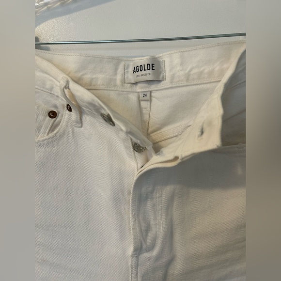 Agolde White Denim - Picture 2 of 3